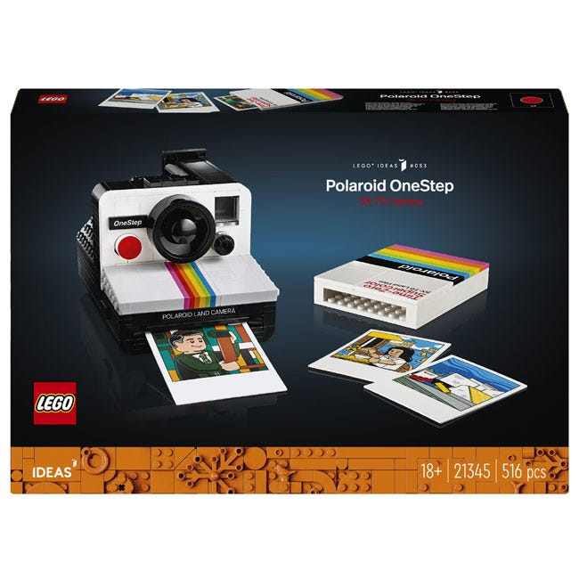 LEGO IDEAS POLAROID ONESTEP SX-70 CAMERA