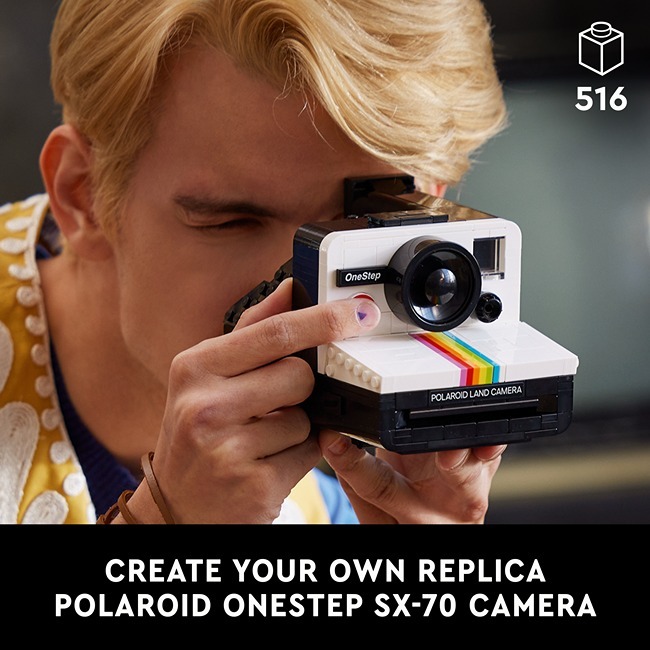 LEGO IDEAS POLAROID ONESTEP SX-70 CAMERA