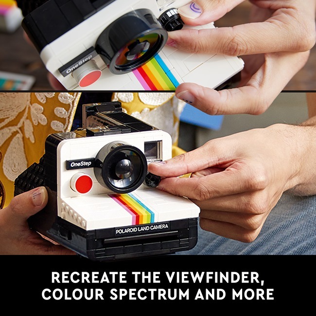 LEGO IDEAS POLAROID ONESTEP SX-70 CAMERA