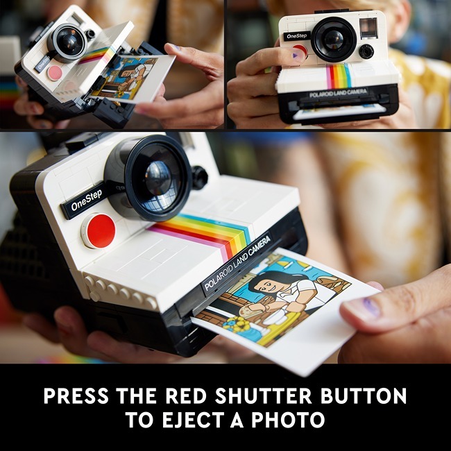 LEGO IDEAS POLAROID ONESTEP SX-70 CAMERA