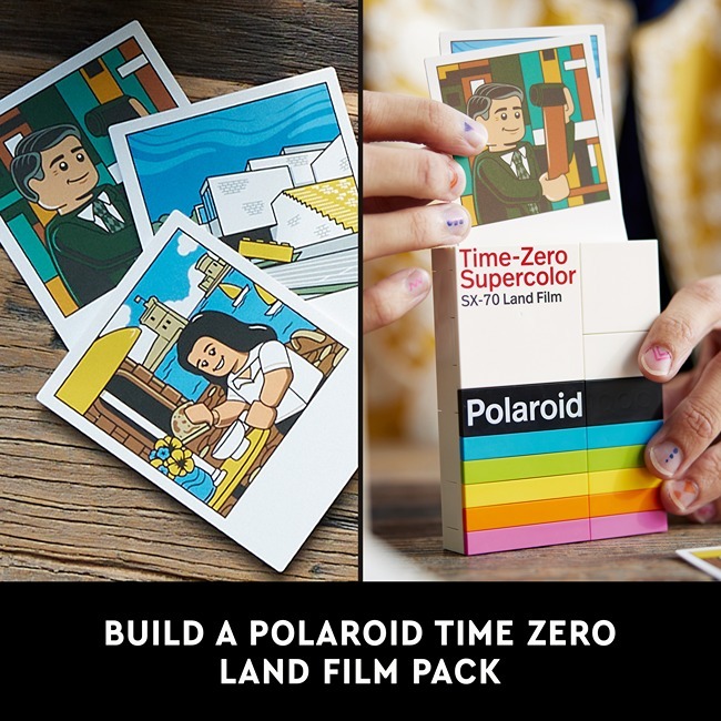 LEGO IDEAS POLAROID ONESTEP SX-70 CAMERA