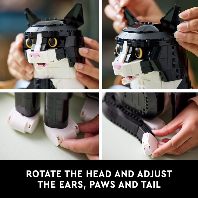 LEGO IDEAS TUXEDO CAT