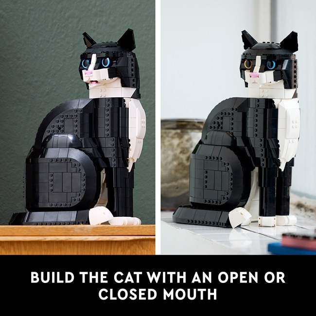 LEGO IDEAS TUXEDO CAT