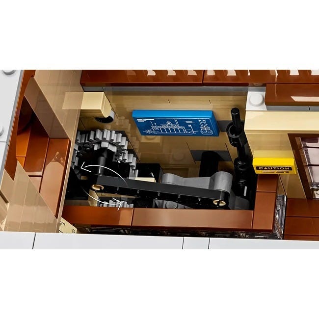 LEGO IDEAS RIVER STEAMBOAT NAUTICAL DECOR FOR THE HOME 21356