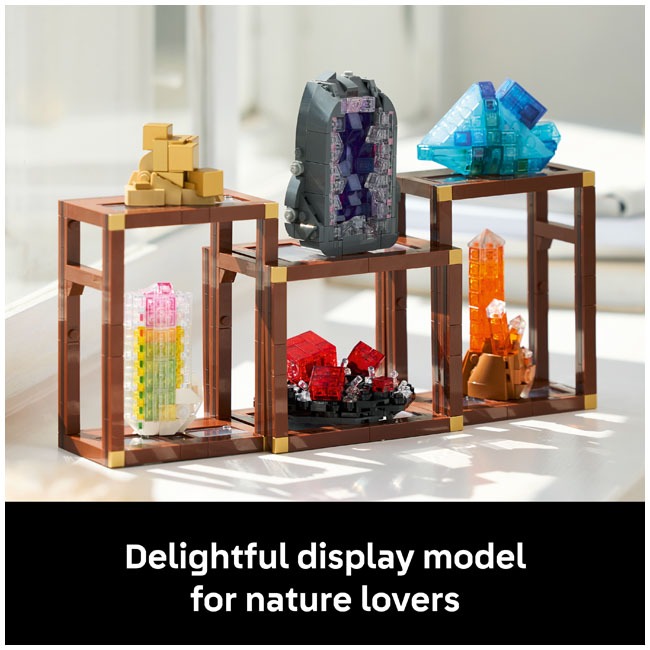 LEGO IDEAS MINERAL COLLECTION