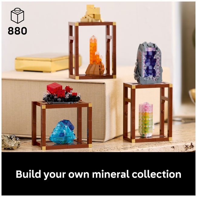 LEGO IDEAS MINERAL COLLECTION