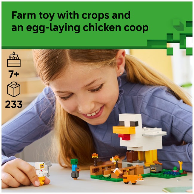 LEGO MINECRAFT CHICKEN FARM