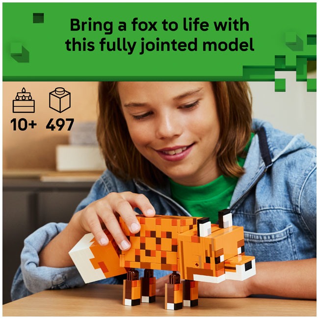 LEGO MINECRAFT THE FOX