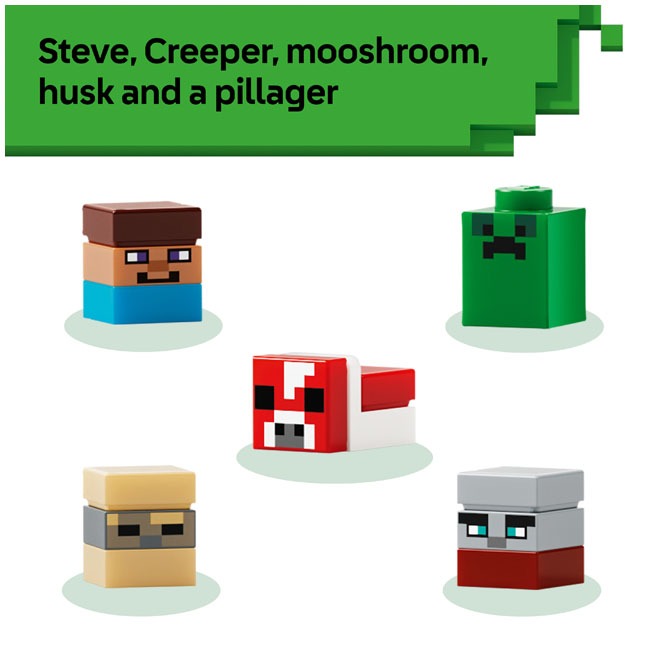 LEGO MINECRAFT MINI BIOMES