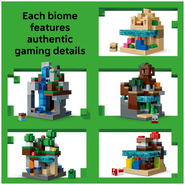 LEGO MINECRAFT MINI BIOMES
