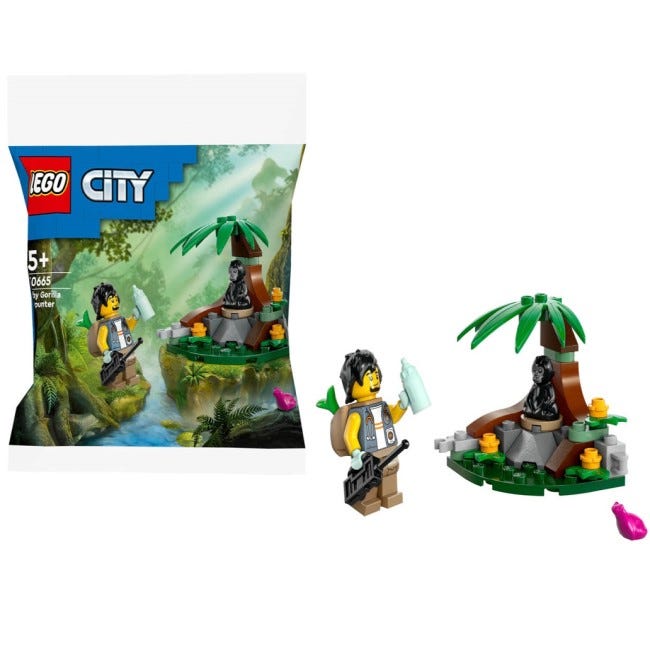 LEGO CITY BABY GORILLA ENCOUNTER