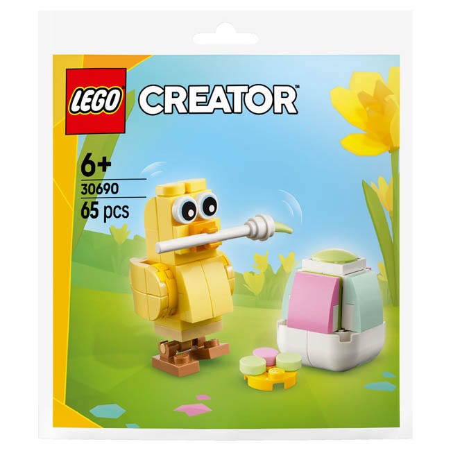 LEGO CREATOR EASTER EGG CHICK PAINTING FUN