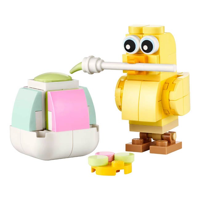 LEGO CREATOR EASTER EGG CHICK PAINTING FUN