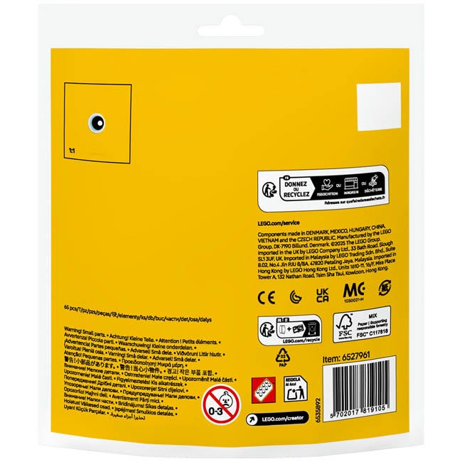 LEGO CREATOR EASTER EGG CHICK PAINTING FUN