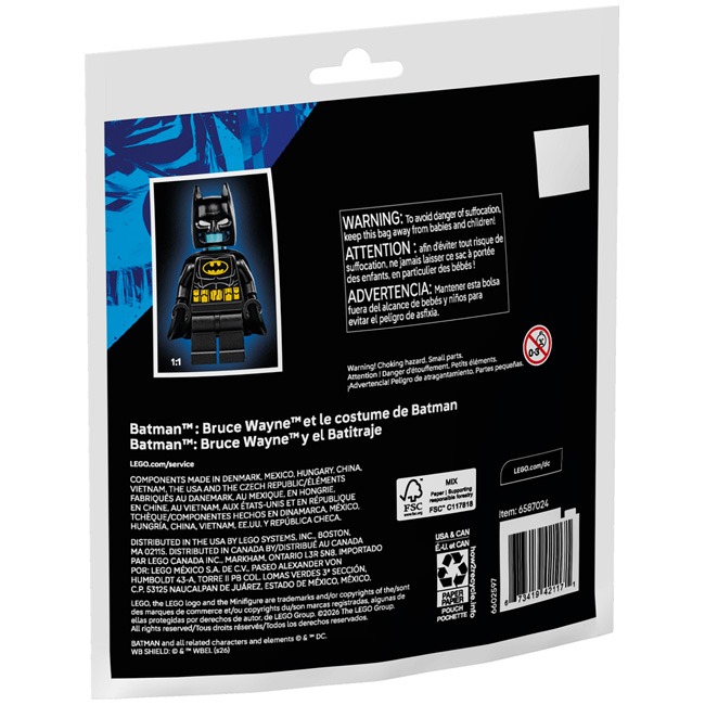 LEGO BATMAN BRUCE WAYNE AND THE BATSUIT