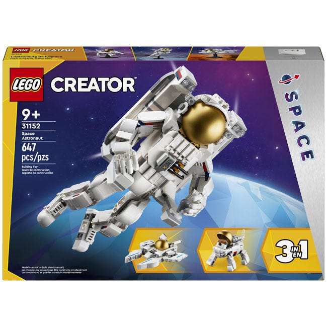 LEGO CREATOR SPACE ASTRONAUT