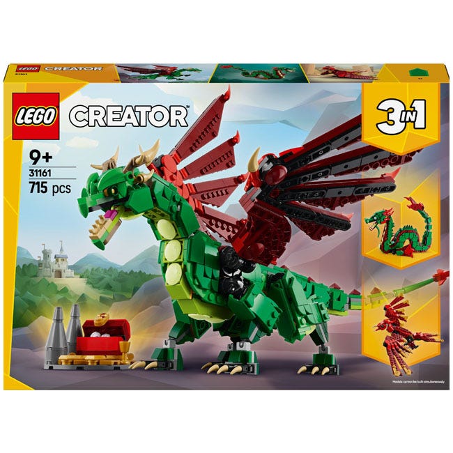 LEGO CREATOR MEDIEVAL DRAGON