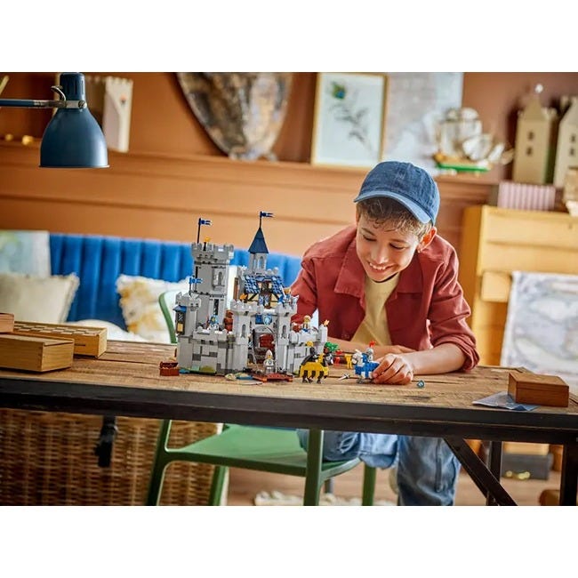 LEGO CREATOR MEDIEVAL HORSE KNIGHT CASTLE