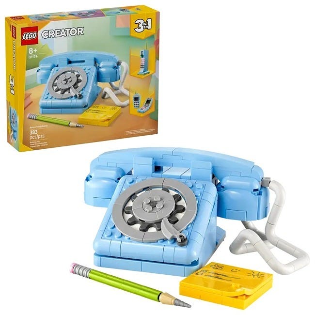 LEGO CREATOR RETRO TELEPHONE