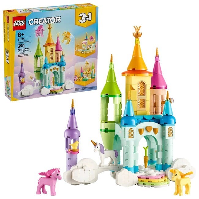 LEGO CREATOR UNICORN CASTLE