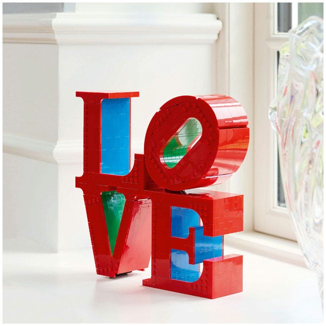 LEGO ART LOVE