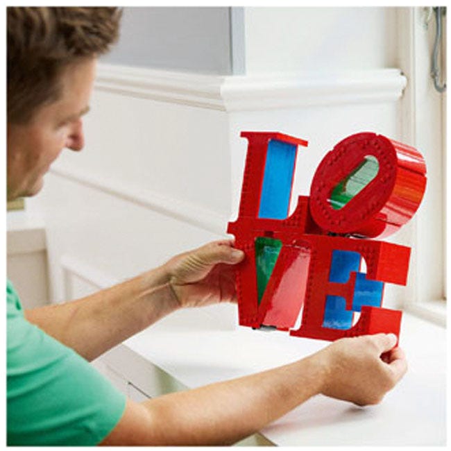 LEGO ART LOVE
