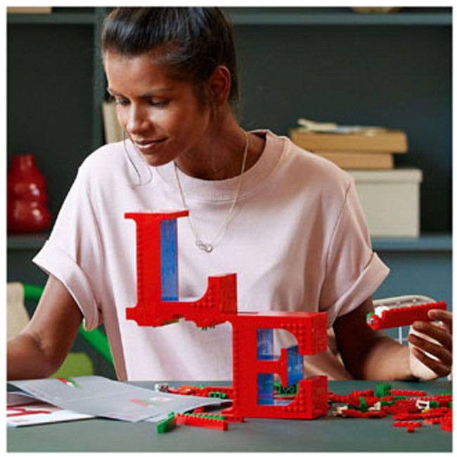 LEGO ART LOVE
