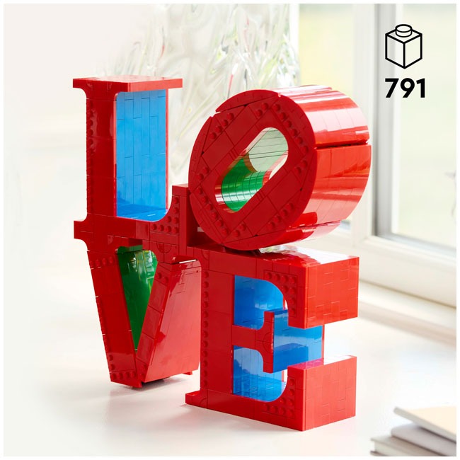 LEGO ART LOVE