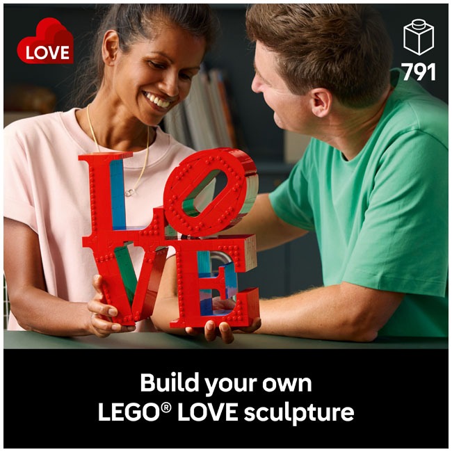 LEGO ART LOVE