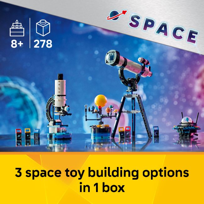 LEGO CREATOR SPACE EXPLORATION TELESCOPE