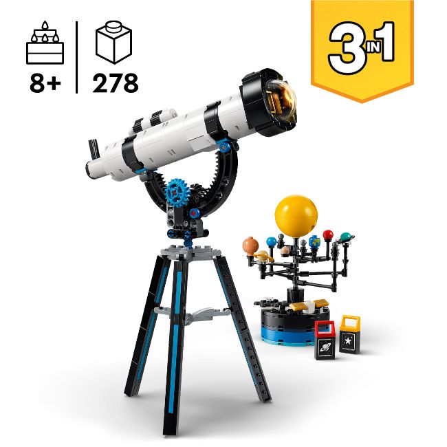 LEGO CREATOR SPACE EXPLORATION TELESCOPE