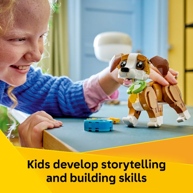 LEGO CREATOR CUTE ANIMALS PLAYFUL PUPPY DOG