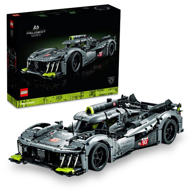 LEGO TECHNIC PEUGEOT 9X8 24H LE MANS HYBRID HYPERCAR