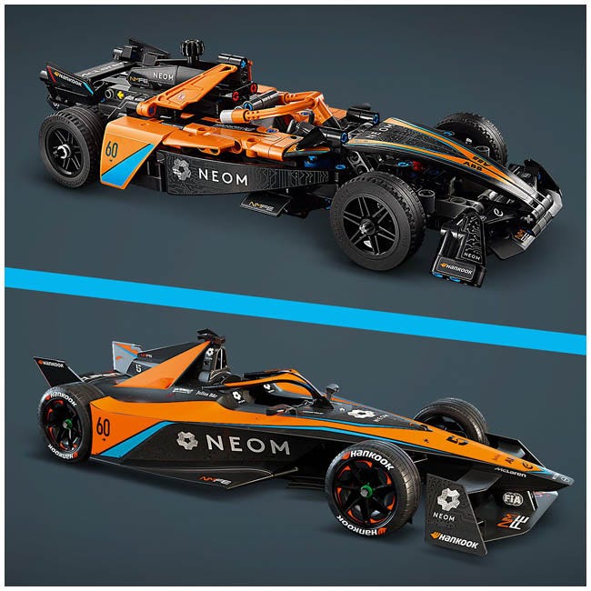 LEGO TECHNIC NEOM MCLAREN FORMULA E RACE CAR