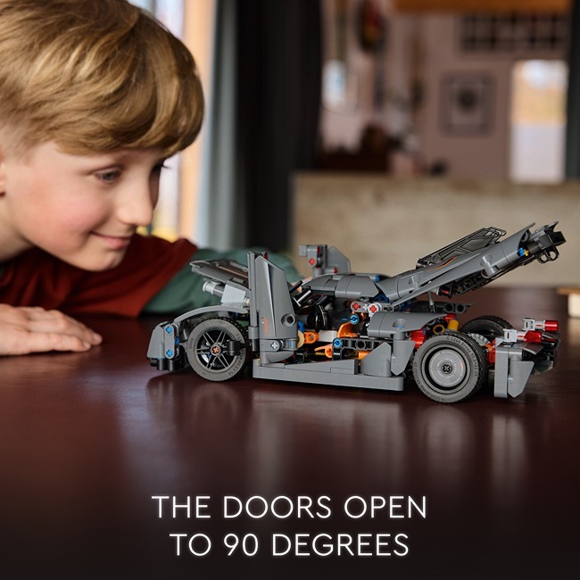 LEGO TECHNIC KOENIGSEGG JESKO ABSOLUT GRAY HYPERCAR
