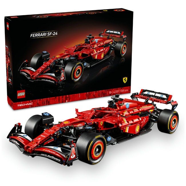 LEGO TECHNIC FERRARI SF-24 F1 CAR