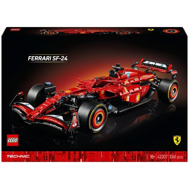 LEGO TECHNIC FERRARI SF-24 F1 CAR