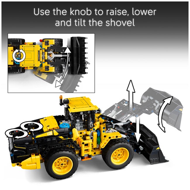 LEGO TECHNIC VOLVO L120 ELECTRIC WHEEL LOADER