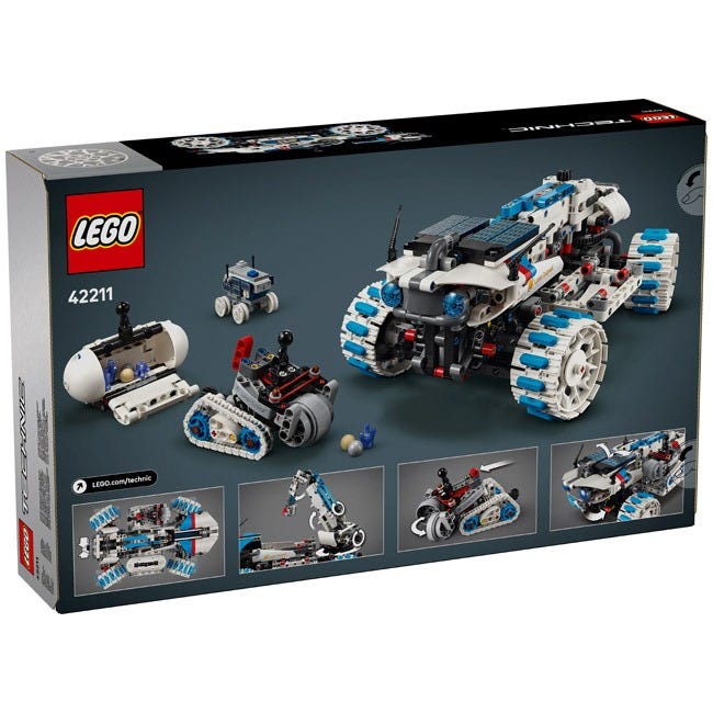 LEGO TECHNIC LUNAR OUTPOST MOON ROVER SPACE VEHICLE