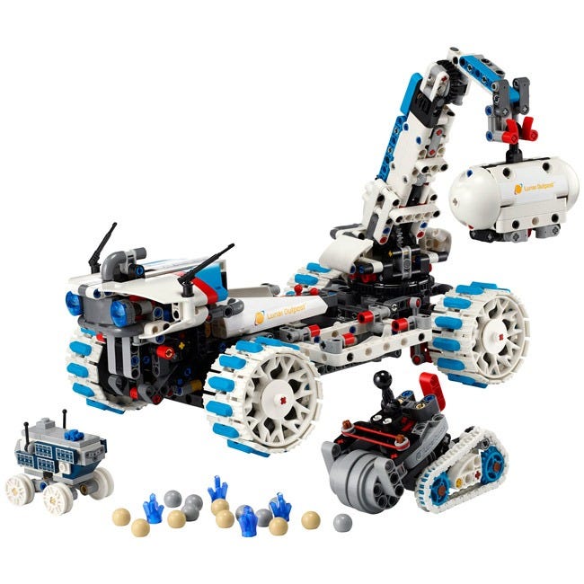 LEGO TECHNIC LUNAR OUTPOST MOON ROVER SPACE VEHICLE