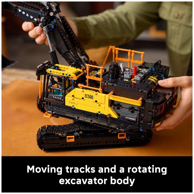 LEGO TECHNIC VOLVO EC500 HYBRID EXCAVATOR