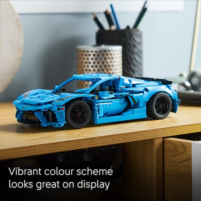 LEGO TECHNIC CHEVROLET CORVETTE STINGRAY BLUE