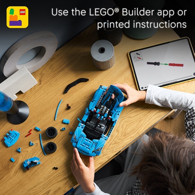 LEGO TECHNIC CHEVROLET CORVETTE STINGRAY BLUE