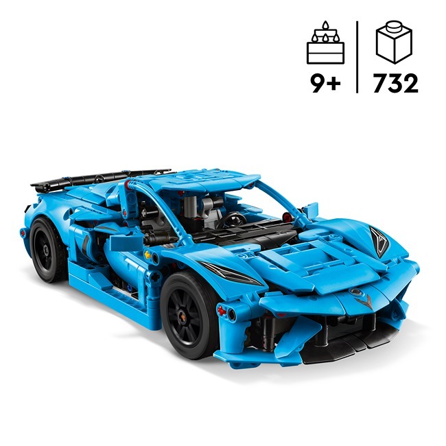 LEGO TECHNIC CHEVROLET CORVETTE STINGRAY BLUE