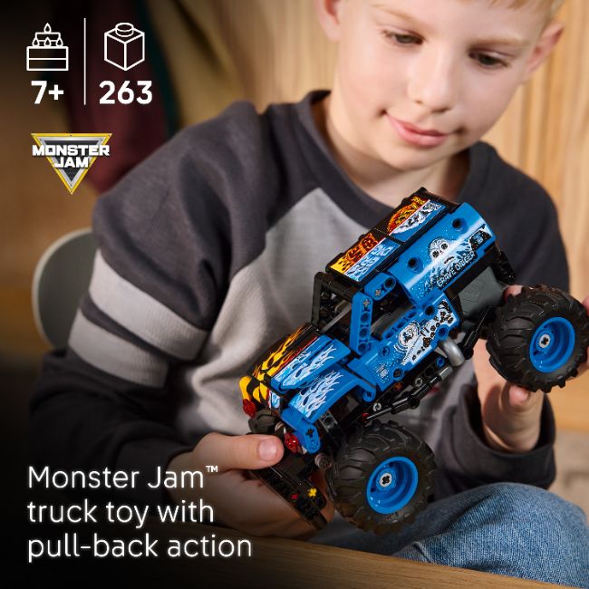 LEGO TECHNIC MONSTER JAM GRAVE DIGGERÖ FIRE AND ICE