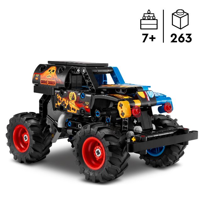 LEGO TECHNIC MONSTER JAM GRAVE DIGGERÖ FIRE AND ICE