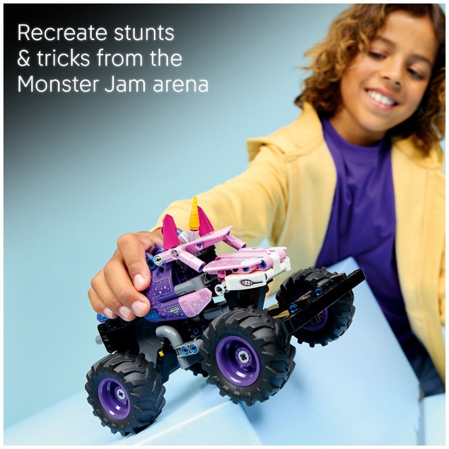 LEGO TECHNIC MONSTER JAM SPARKLE SMASH PULL-BACK