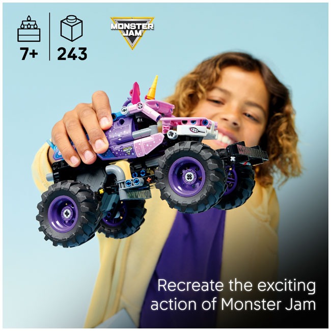 LEGO TECHNIC MONSTER JAM SPARKLE SMASH PULL-BACK