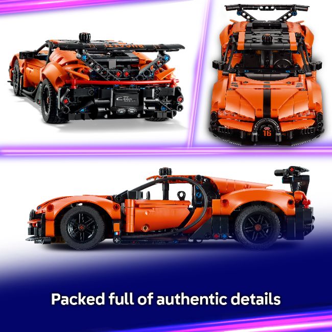 LEGO TECHNIC BUGATTI CHIRON PUR SPORT HYPERCAR