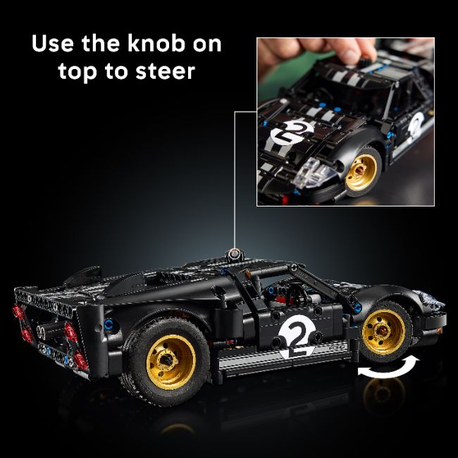 LEGO TECHNIC 1966 FORD GT40 MKII RACE CAR